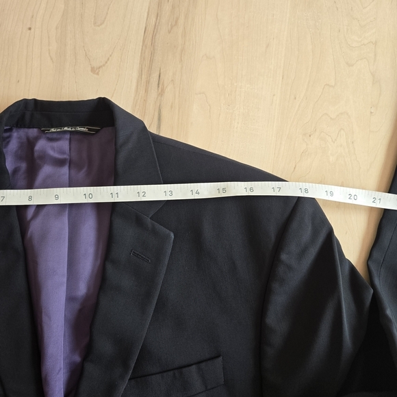 JACK VICTOR Exclusive Collection Navy Sport Coat - Picture 9 of 11